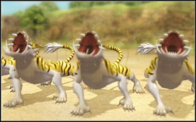 You know what these tigers are capable of by now - Road to Jibral - Disc 1 - Blue Dragon - Game Guide and Walkthrough