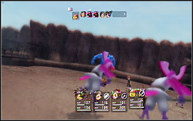 Go left and take a Grand Emerald from a chest - Mural Valley - Disc 1 - Blue Dragon - Game Guide and Walkthrough