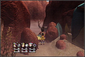 This is how the 'world map' looks in Blue Dragon - Lot Wilderness - Disc 1 - Blue Dragon - Game Guide and Walkthrough