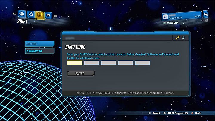 You can redeem SHiFT Codes in two ways - What are Shift Codes in Borderlands 3? - The Basics - Borderlands 3 Guide