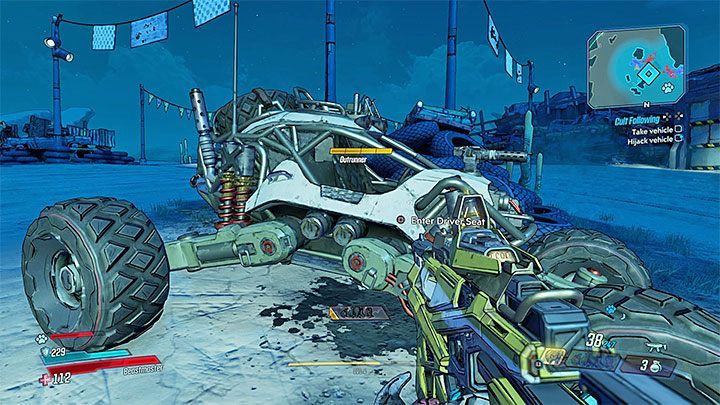 You need to get to the specified area of The Droughts map - How do I unlock the use of vehicles in Borderlands 3? - FAQ - Borderlands 3 Guide