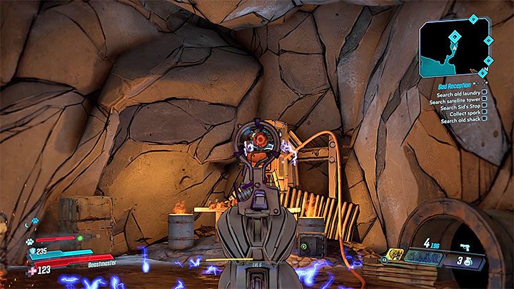 In Sparks Cave, you will encounter a new problem - an electric trap - Pandora | Borderlands 3 Side Quest - Side Missions - Borderlands 3 Guide