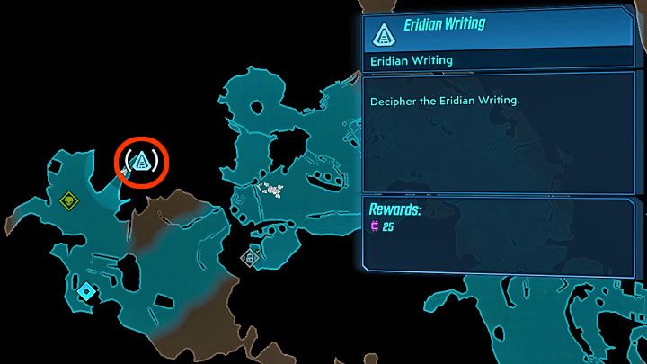 Eridian Slabs with Eridian Writing can be right from the start - How to decipher Eridian Writing in Borderlands 3? - FAQ - Borderlands 3 Guide