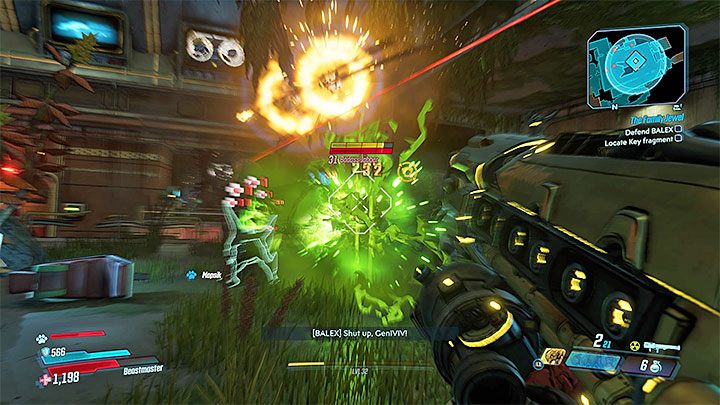 In one of the following areas you will be given the task of protecting BALEX working on the computer - The Family Jewel | Borderlands 3 Walkthrough - Main Quests - Borderlands 3 Guide