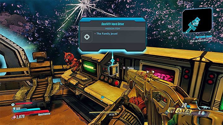 Use the fast travel option to get back to the Sanctuary - The Family Jewel | Borderlands 3 Walkthrough - Main Quests - Borderlands 3 Guide