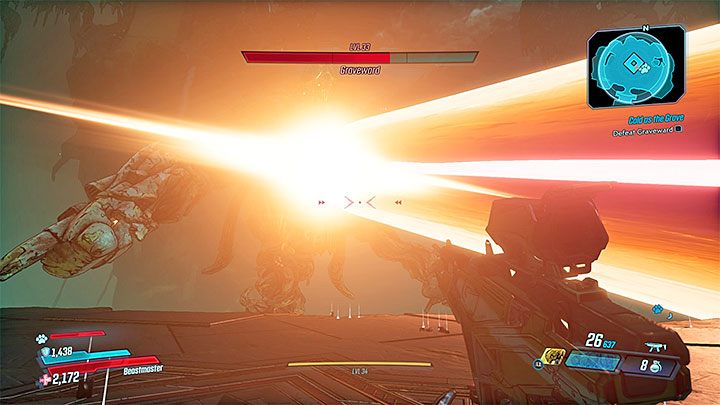 Graveward can also start spitting green acid - this is by far the easiest attack to avoid - Cold as the Grave | Borderlands 3 Walkthrough - Main Quests - Borderlands 3 Guide