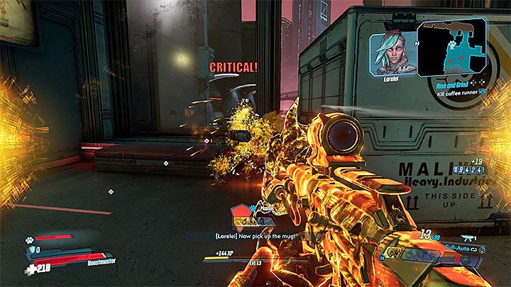 Press the button to reset Barista Bot - Promethea | Borderlands 3 Side Quest - Side Missions - Borderlands 3 Guide