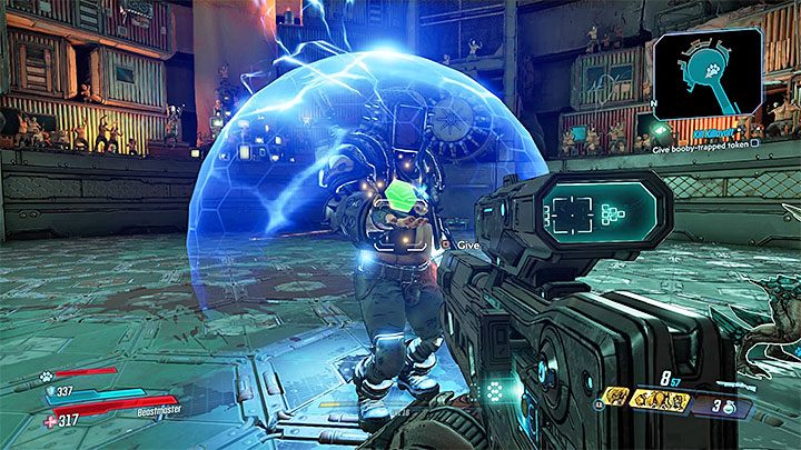 After completing all goals, move to the Moxxi bar - Promethea | Borderlands 3 Side Quest - Side Missions - Borderlands 3 Guide