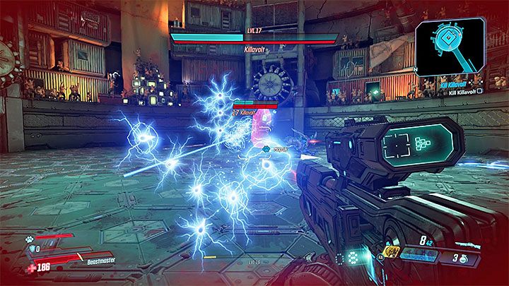 All boss attacks are based on electricity and can have several different forms - Promethea | Borderlands 3 Side Quest - Side Missions - Borderlands 3 Guide