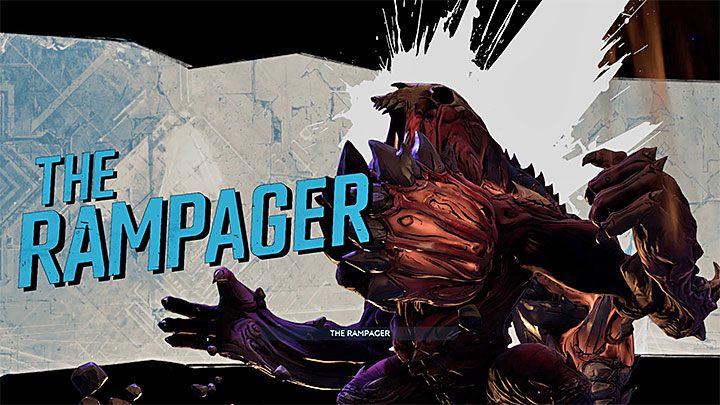 The battle with gigantic Rampager creature takes place in the final part of the main quest - Beneath the Meridian, namely after reaching the great hall located in The Forgotten Basilica with the intention of searching one of the Vaults - The Rampager | Opponent in Borderlands 3 - Tougher opponents - Borderlands 3 Guide