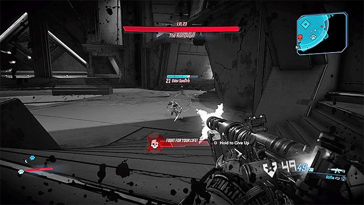 Of course, Rampager attacks can easily knock down your hero - The Rampager | Opponent in Borderlands 3 - Tougher opponents - Borderlands 3 Guide