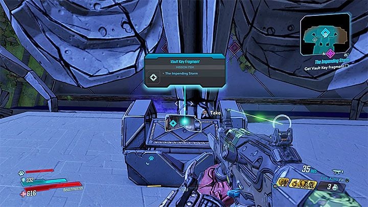 Remember to collect loot after defeating Captain Traunt - you get credits, eridium and new equipment - The Impending Storm | Borderlands 3 Walkthrough - Main Quests - Borderlands 3 Guide