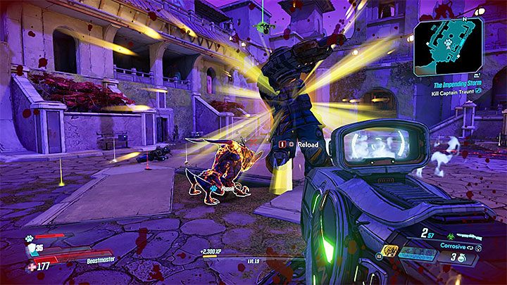 Remember to collect loot after defeating Captain Traunt - you get credits, eridium and new equipment - Captain Traunt | Opponent in Borderlands 3 - Tougher opponents - Borderlands 3 Guide