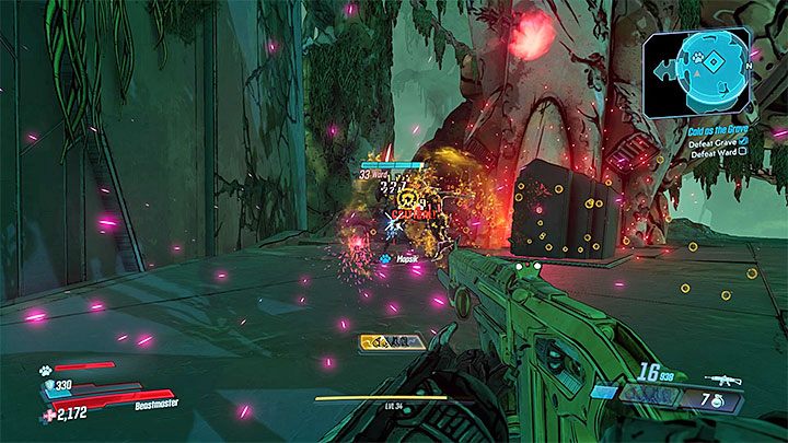 The battle with the Graveward takes place in the final part of Cold as the Grave main quest - after reaching the Altar of the Guardians, where Eden-6s Vault is - The Graveward | Opponent in Borderlands 3 - Tougher opponents - Borderlands 3 Guide