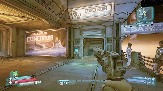 Follow custom claptrap and you will find a crate to collect moonstones from - Systems Jammed - Main missions - Borderlands: The Pre-Sequel! - Game Guide and Walkthrough