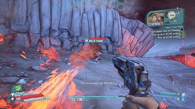 The last, third, journal is on the Kraggon Son of Flame - Tales From Elpis - Side missions - Serenitys Waste - Borderlands: The Pre-Sequel! - Game Guide and Walkthrough