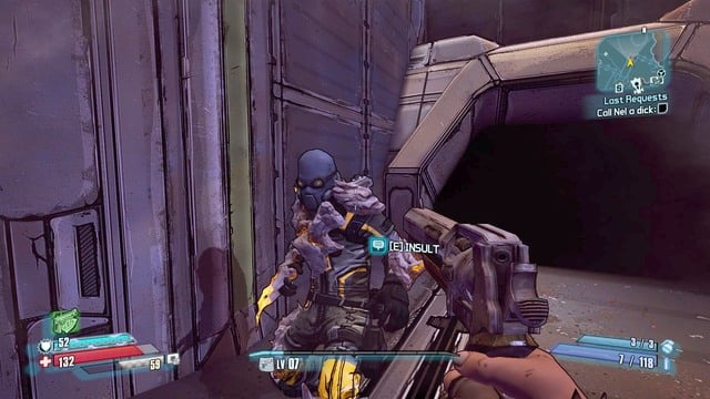 Nel is on the podium - Last Requests - Side missions - Regolith Range - Borderlands: The Pre-Sequel! - Game Guide and Walkthrough