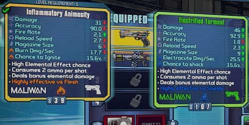 Additionally, some weapon cause bonus damage elemental damage - Weapons in Borderlands 2 - General hints - Borderlands 2 Game Guide