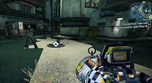 Now head out of the workshop and go back to the centre of Sanctuary [3] - Plan B | Main missions walkthrough for Borderlands 2 - Main missions - Borderlands 2 Game Guide