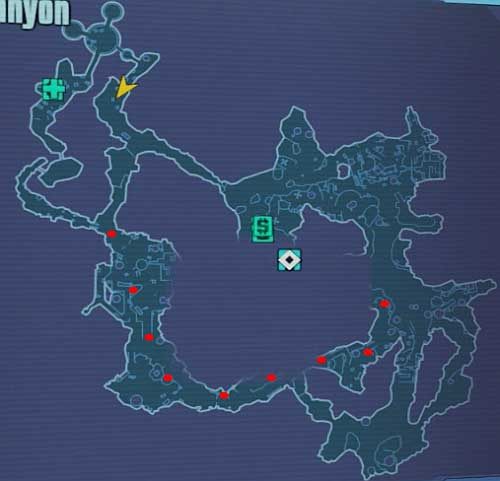 Follow the road pointed on the map - Hunting the Firehawk | Main missions walkthrough for Borderlands 2 - Main missions - Borderlands 2 Game Guide
