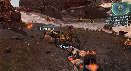 In Sanctuary, head to Rolands hideout [1] and find him at the balcony on the first floor of the building - A Train to Catch | Main missions walkthrough for Borderlands 2 - Main missions - Borderlands 2 Game Guide
