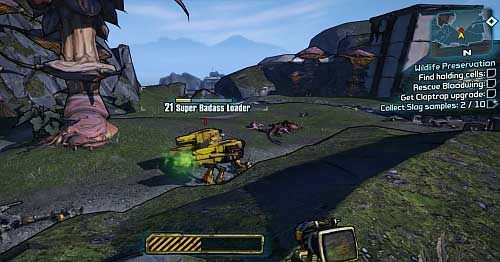You will reach a locked gate [8] - Wildlife Preservation | Main missions walkthrough for Borderlands 2 - Main missions - Borderlands 2 Game Guide