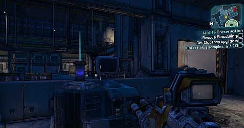As you reach the Hyperion warehouse [12], the entrance will turn out to be locked - Wildlife Preservation | Main missions walkthrough for Borderlands 2 - Main missions - Borderlands 2 Game Guide