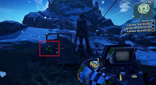 Now head to spot marked as [4] on the map and turn the valve from the screenshot - In Memoriam | Sanctuary side missions in Borderlands 2 - Sanctuary - Borderlands 2 Game Guide