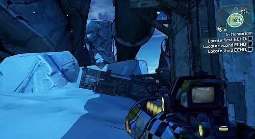 Another ECHO Recorder can be found in the southern part of the map [5] - In Memoriam | Sanctuary side missions in Borderlands 2 - Sanctuary - Borderlands 2 Game Guide