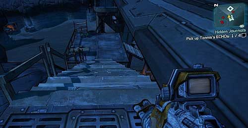 Tannis [1] will order you to find her journals - Hidden Journals | Sanctuary part 2 side missions in Borderlands 2 - Sanctuary part 2 - Borderlands 2 Game Guide