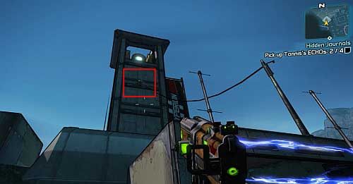 Now head to the southern part of Highlands and through Robot camp entrance gate [5] - Hidden Journals | Sanctuary part 2 side missions in Borderlands 2 - Sanctuary part 2 - Borderlands 2 Game Guide