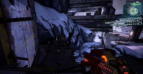 The next one is on the elevation on the left [4] - The Cold Shoulder | Sanctuary part 2 side missions in Borderlands 2 - Sanctuary part 2 - Borderlands 2 Game Guide