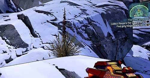 Having collected the magazines, head to the frozen lake [5] - The Cold Shoulder | Sanctuary part 2 side missions in Borderlands 2 - Sanctuary part 2 - Borderlands 2 Game Guide