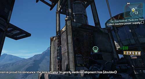 Accept the mission from Scooter [1] and use Fast Travel to get to The Highlands Overlook - The Overlooked: Medicine Man | Sanctuary part 2 side missions in Borderlands 2 - Sanctuary part 2 - Borderlands 2 Game Guide