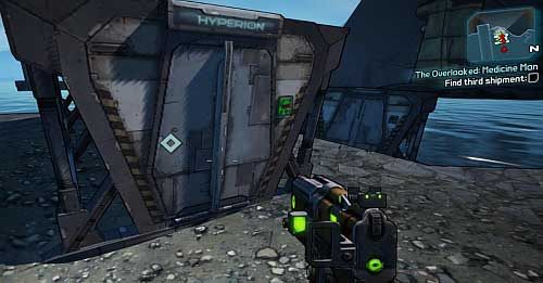 The last medicine can be found in a container by the bridge in the southern part of The Highlands [6] - The Overlooked: Medicine Man | Sanctuary part 2 side missions in Borderlands 2 - Sanctuary part 2 - Borderlands 2 Game Guide