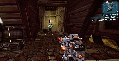 As you approach the locked gate [3], you will be attacked by a group of Volatile Crystalisks - Minecart Mischief | Caustic Caverns side missions in Borderlands 2 - Caustic Caverns - Borderlands 2 Game Guide