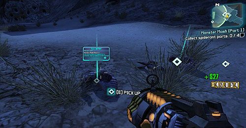 Zed [1] will order you to collect parts of bodies of certain animals inhabiting Pandora - Monster Mash (Part 1, 2, 3) | Sanctuary part 3 side missions in Borderlands 2 - Sanctuary part 3 - Borderlands 2 Game Guide