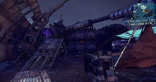 Now you will have to collect four limbs and a mask - A Real Boy: Clothes Make the Man, Face Time, Human | Eridium Blight - Eridium Blight - Borderlands 2 Game Guide