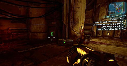 The last one is in the building marked as [7] - The Lost Treasure | Sawtooth Cauldron side missions in Borderlands 2 - Sawtooth Cauldron - Borderlands 2 Game Guide