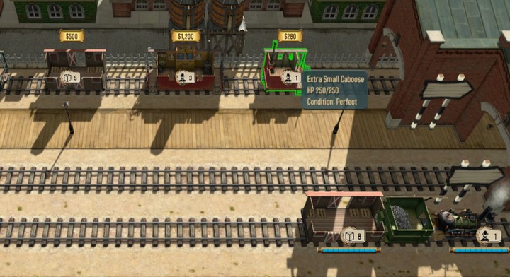 The guards carriage - Your crew and development | Hints - Hints - Bounty Train Game Guide