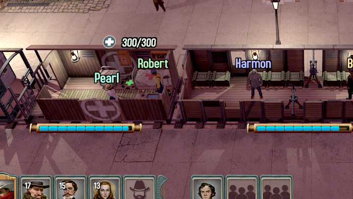 A medical carriage - How to heal your companions? | Hints - Hints - Bounty Train Game Guide