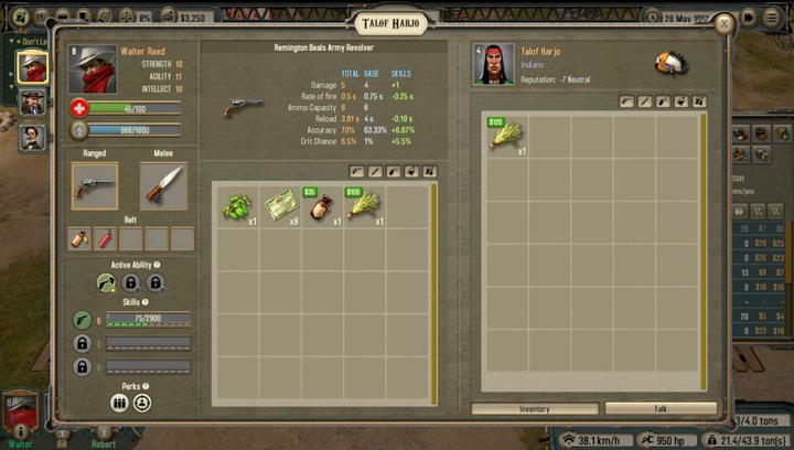 You can buy the other herb - sweet grass - from a woman (ab - Pearl Reed | Walkthrough - Walkthrough - Bounty Train Game Guide