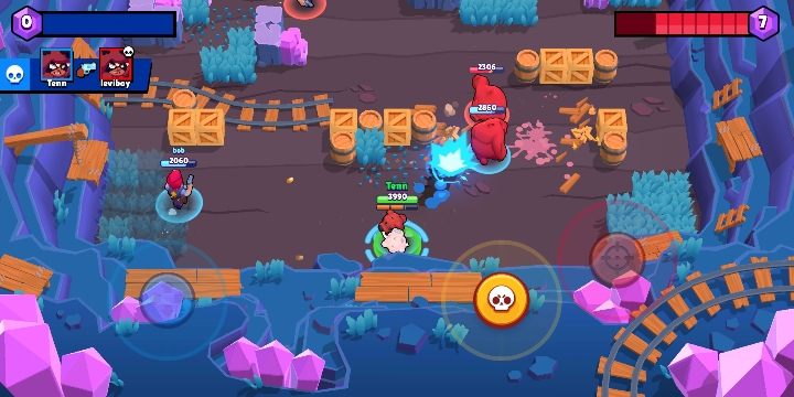 After launching a super attack, Nita summons a Big Bear to chase and destroy enemies - Nita | Characters in Brawl Stars - Character list - Brawl Stars Guide