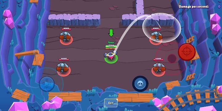 Tick throws three mines at an attack that can fly over the walls - Tick | Characters in Brawl Stars - Character list - Brawl Stars Guide