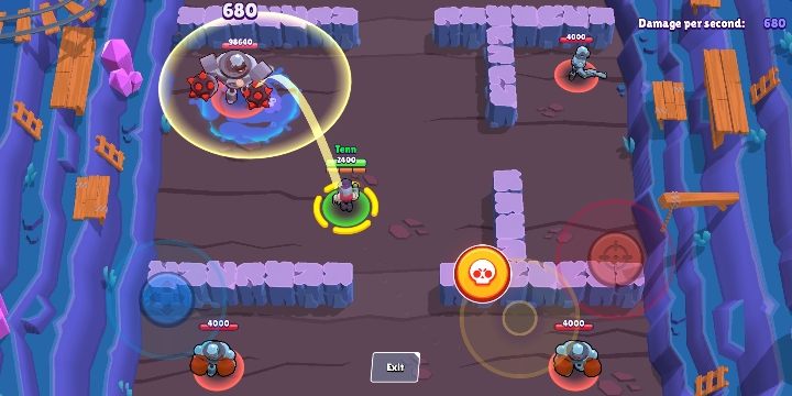 Barley throws a few bottles filled with flammable liquid - Barley | Characters in Brawl Stars - Character list - Brawl Stars Guide