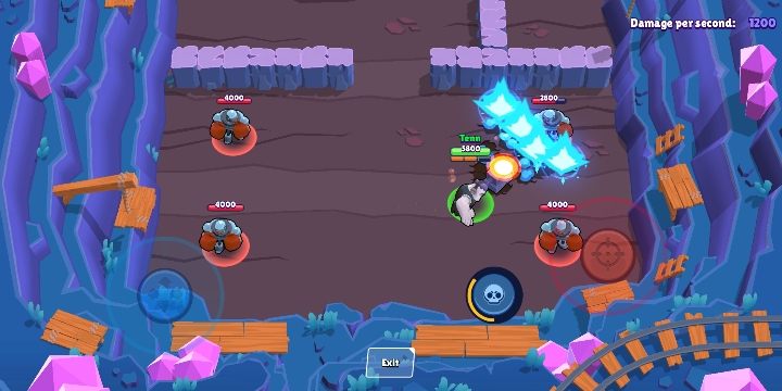 Frank hits the ground with his hammer, creating a shock wave that can attack multiple enemies at once - Frank | Characters in Brawl Stars - Character list - Brawl Stars Guide