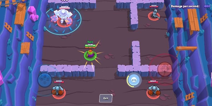 This will take you to a special training arena - General information | Characters in Brawl Stars - Character list - Brawl Stars Guide