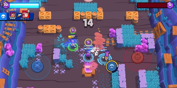 To restore your health you just need to get away from the enemy - How to regenerate health in Brawl Stars? - FAQ - Brawl Stars Guide