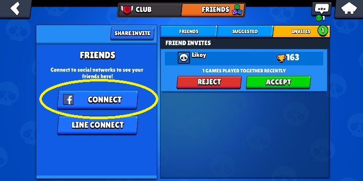 If you want to add someone you have on Facebook, just connect your game to your account - How do I add someone to a friends list in Brawl Stars? - Multiplayer - Brawl Stars Guide