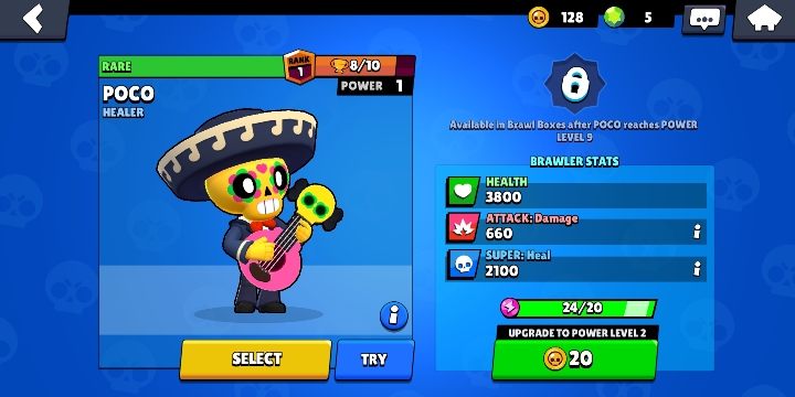The development of heroes increases their number of health points, attack power, and super attack - How to develop heroes in Brawl Stars? - FAQ - Brawl Stars Guide